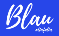 Logo del restaurante Blau Altafulla.